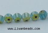 CLG627 10PCS 16 inches 6mm round lampwork glass beads wholesale