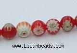 CLG630 10PCS 16 inches 6mm round lampwork glass beads wholesale