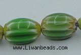 CLG638 5PCS 16 inches 10*14mm oval lampwork glass beads wholesale