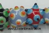 CLG828 15.5 inches 12*17mm lampwork glass beads wholesale