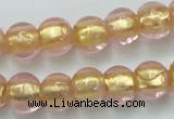 CLG834 15.5 inches 8mm round lampwork glass beads wholesale