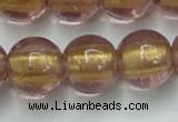 CLG841 15.5 inches 12mm round lampwork glass beads wholesale