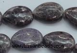 CLI06 15.5 inches 18*25mm teardrop natural lilac jasper beads wholesale