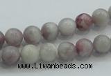 CLI52 15.5 inches 8mm round natural lilac jasper beads wholesale