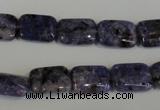 CLJ283 15.5 inches 10*14mm rectangle dyed sesame jasper beads wholesale