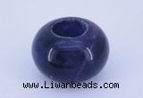 CLO03 19*30mm rondelle loose amethyst gemstone beads wholesale