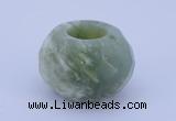 CLO12 19*30mm faceted rondelle loose New jade gemstone beads wholesale