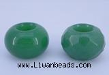 CLO22 19*30mm rondelle loose green aventurine gemstone beads wholesale