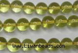 CLQ204 15.5 inches 12mm round natural lemon quartz beads wholesale