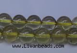 CLQ351 15 inches 6mm round natural lemon quartz beads wholesale