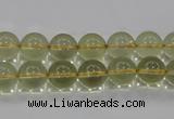 CLQ51 15.5 inches 8mm round natural lemon quartz beads wholesale