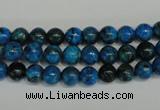 CLR301 15.5 inches 6mm round dyed larimar gemstone beads