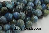 CLR37 16 inches 4mm round larimar gemstone beads wholesale