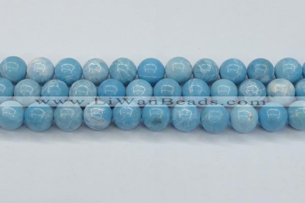 CLR606 15.5 inches 16mm round imitation larimar beads wholesale