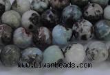 CLR62 15.5 inches 8mm round natural larimar gemstone beads