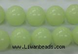 CLU05 15.5 inches 12mm round luminous stone beads wholesale