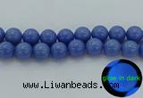 CLU118 15.5 inches 20mm round blue luminous stone beads