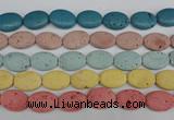 CLV304 15.5 inches 18*25mm oval lava beads wholesale