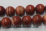 CMA205 15.5 inches 14mm round red malachite beads wholesale