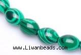 CMA27 15.5 inches 8*10mm rice imitate malachite beads Wholesale