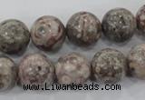 CMB06 15.5 inches 14mm round natural medical stone beads wholesale