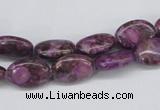 CMB35 15.5 inches 10*14mm oval dyed natural medical stone beads