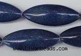 CME11 15.5 inches 15*40mm marquise blue aventurine beads