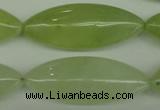 CME14 15.5 inches 15*40mm marquise New jade gemstone beads