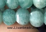 CME211 15.5 inches 7*9mm - 8*10mm pumpkin amazonite beads