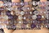 CME250 15.5 inches 7*9mm - 8*10mm pumpkin ametrine beads