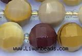 CME365 15 inches 10mm pumpkin mookaite beads