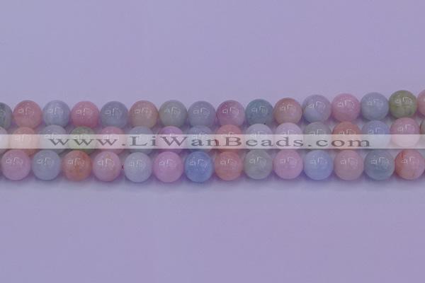 CMG143 15.5 inches 10mm round natural morganite gemstone beads