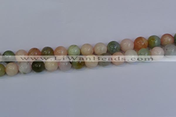 CMG165 15.5 inches 14mm round morganite gemstone beads wholesale