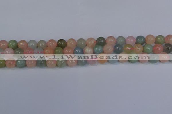 CMG173 15.5 inches 10mm round morganite gemstone beads wholesale