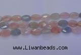 CMG267 15.5 inches 12*16mm faceted oval morganite beads