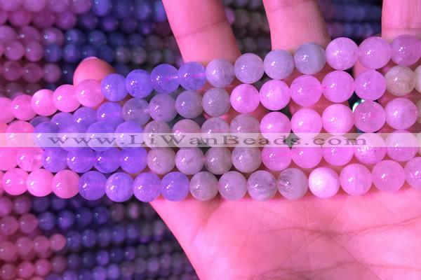 CMG317 15.5 inches 8mm round morganite gemstone beads