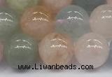 CMG393 15.5 inches 10mm round morganite gemstone beads