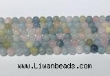 CMG441 15.5 inches 8mm round morganite gemstone beads wholesale