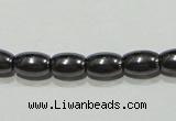 CMH145 15.5 inches 4*6mm rice magnetic hematite beads wholesale