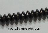 CMH166 15.5 inches 3*6mm rondelle magnetic hematite beads