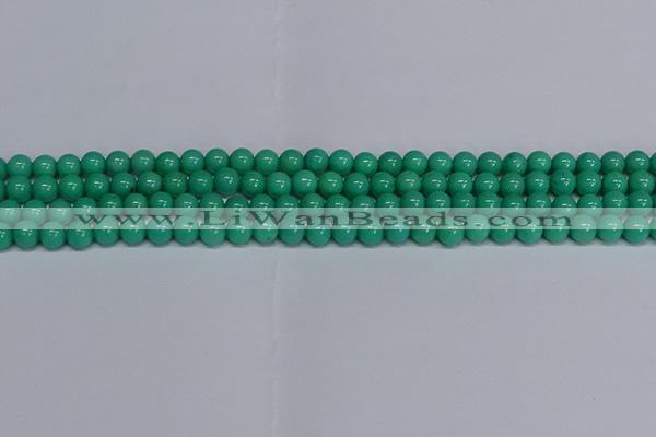 CMJ100 15.5 inches 6mm round Mashan jade beads wholesale