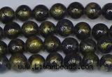 CMJ1005 15.5 inches 4mm round Mashan jade beads wholesale