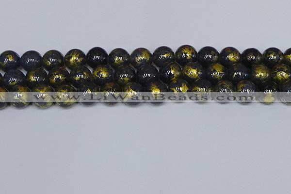 CMJ1008 15.5 inches 10mm round Mashan jade beads wholesale