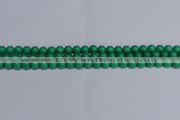 CMJ101 15.5 inches 8mm round Mashan jade beads wholesale