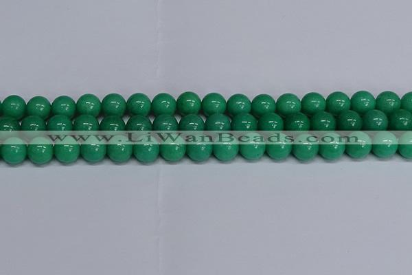 CMJ103 15.5 inches 12mm round Mashan jade beads wholesale