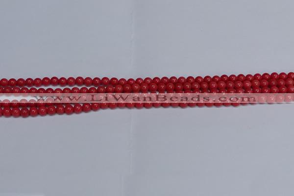 CMJ106 15.5 inches 4mm round Mashan jade beads wholesale