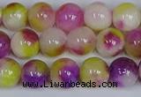 CMJ1071 15.5 inches 8mm round jade beads wholesale