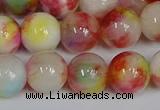 CMJ1081 15.5 inches 8mm round jade beads wholesale