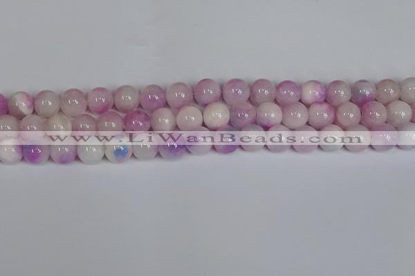 CMJ1091 15.5 inches 8mm round jade beads wholesale