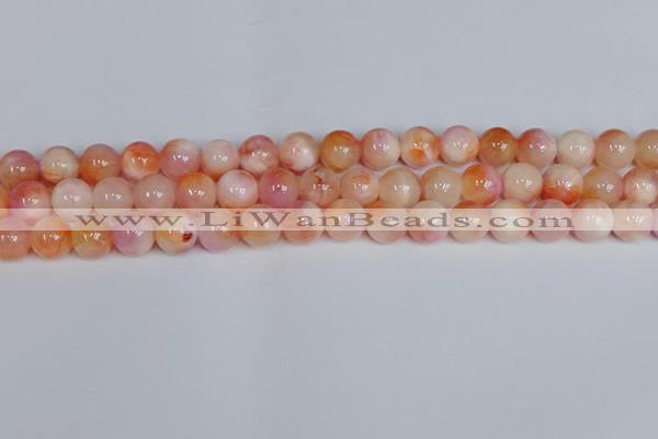 CMJ1126 15.5 inches 8mm round jade beads wholesale